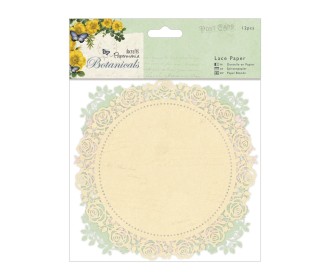 Lace Paper 12τεμ - Botanicals Lace Paper 12τεμ - Botanicals
