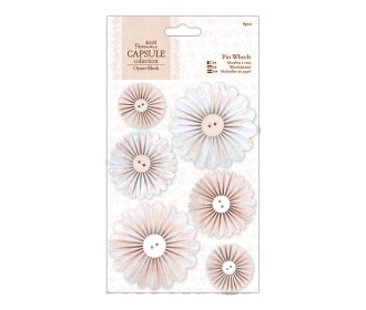 Διακοσμητικές Ροζέτες 6τεμ Oyster Blush Διακοσμητικές Ροζέτες 6τεμ Oyster Blush