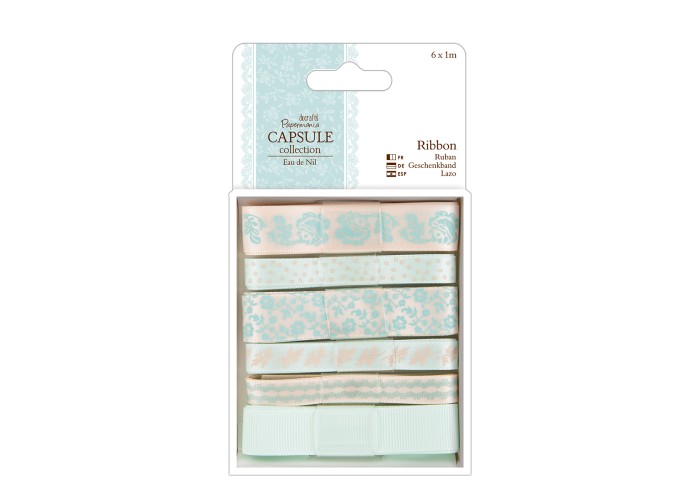 Kορδέλα 6τεμ χ 1m -Capsule Collection - Eau De Nil