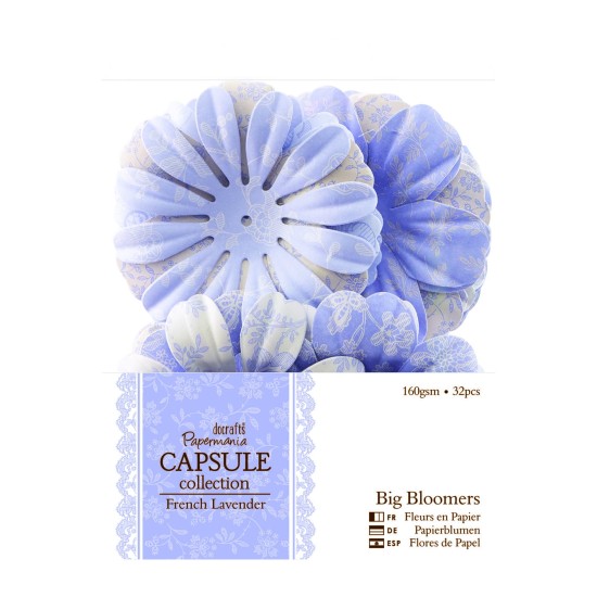 Λουλούδια Big Bloomers 32τεμ - Capsule Collection - French Lavender Λουλούδια Big Bloomers 32τεμ - Capsule Collection - French Lavender