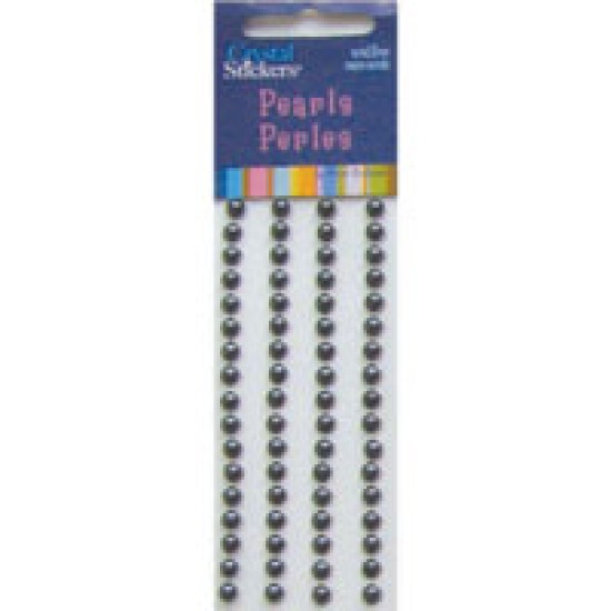 AYTOKΟΛΛΗΤΕΣ ΜΑΥΡΕΣ ΠΕΡΛΕΣ 5mm - 60τεμ