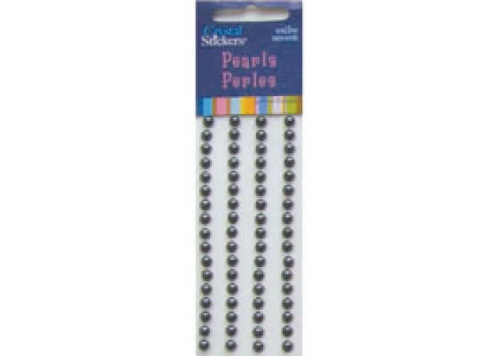 AYTOKΟΛΛΗΤΕΣ ΜΑΥΡΕΣ ΠΕΡΛΕΣ 5mm - 60τεμ