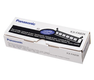 Panasonic KX-FA83X Black Toner Fax 2.5K Pgs Panasonic KX-FA83X Black Toner Fax 2.5K Pgs