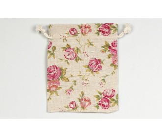 ΠΟΥΓΚΙ ΥΦΑΣΜΑ ΕΚΤΥΠΩΣΗ ΛΟΥΛΟΥΔΙ 14X11CM FLOWERS BEIGE ΠΟΥΓΚΙ ΥΦΑΣΜΑ ΕΚΤΥΠΩΣΗ ΛΟΥΛΟΥΔΙ 14X11CM FLOWERS BEIGE