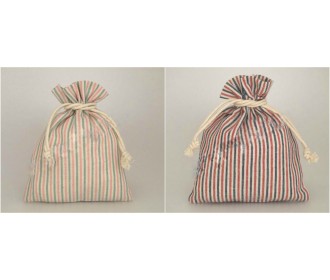 ΠΟΥΓΚΙ ΥΦΑΣΜΑΤΙΝΟ ΡΙΓΕ 14X11CM STRIPES ΠΟΥΓΚΙ ΥΦΑΣΜΑΤΙΝΟ ΡΙΓΕ 14X11CM STRIPES
