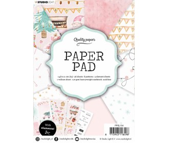 Σετ Χαρτόνια Α5 Studio Light Mixed Paper Pad Pattern nr.154 42φ 170gr 