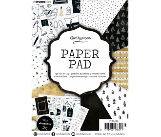 Σετ Χαρτόνια Α5 Studio Light Mixed Paper Pad Pattern nr.156 42φ 170gr 