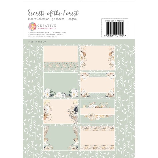 Σετ Χαρτόνια Α4 The Paper Tree - Secrets of the forest A4 32φ 120gr Σετ Χαρτόνια Α4 The Paper Tree - Secrets of the forest A4 32φ 120gr
