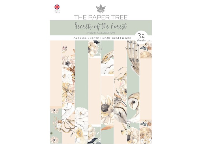 Σετ Χαρτόνια Α4 The Paper Tree - Secrets of the forest A4 32φ 120gr Σετ Χαρτόνια Α4 The Paper Tree - Secrets of the forest A4 32φ 120gr