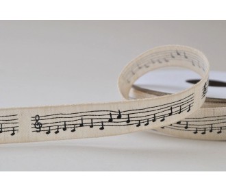 ΚΟΡΔΕΛΑ ΟΙΚΟΛΟΓΙΚΗ ΣΧΕΔΙΟ ΝΟΤΕΣ 16MM x 20MET BEIGE