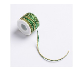 ΚΟΡΔΟΝΙ ΔΙΧΡΩΜΟ ΚΥΠΑΡΙΣΣΙ/ΧΡΥΣΟ 3ΜΜΧ20ΜΕΤ