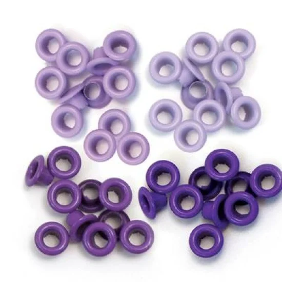 We R Memory Keepers standard eyelets 60τεμ Purple
