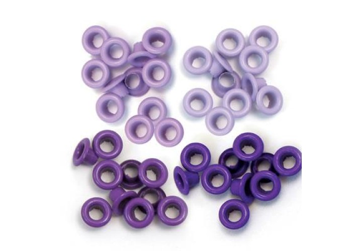 We R Memory Keepers standard eyelets 60τεμ Purple We R Memory Keepers standard eyelets 60τεμ Purple