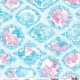 Χαρτόνι 30cm x 30cm διπλής όψης floral embroidery canvas Χαρτόνι 30cm x 30cm διπλής όψης floral embroidery canvas