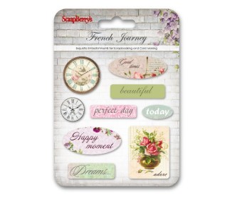 Αυτοκόλλητα Epoxy Stickers French Journey 