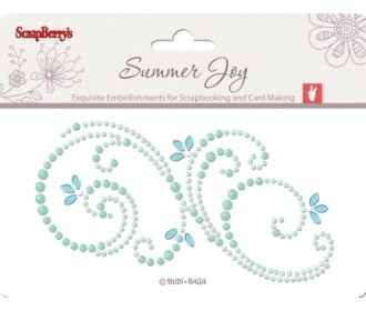 Αυτοκόλλητες πέρλες summer joy 6.5cm x12cm Αυτοκόλλητες πέρλες summer joy 6.5cm x12cm