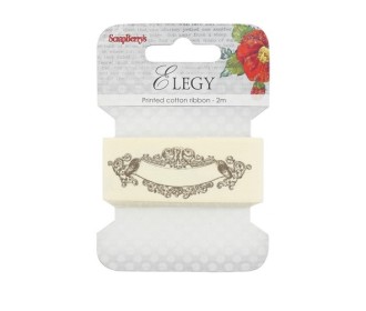 Κορδέλα με εκτύπωση elegy 25mm x 2m
