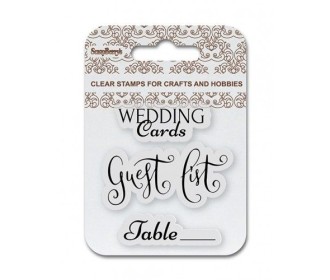Σφραγίδα Wedding - Guest List - Table 