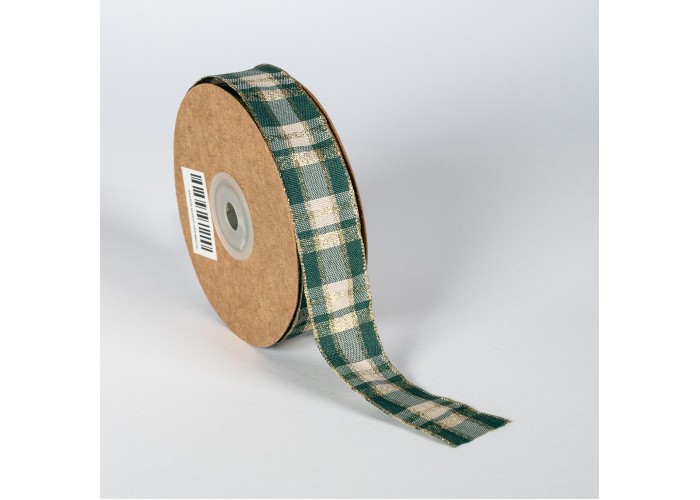 ΚΟΡΔΕΛΑ SCOTCH ΜΕΤΑΛΛΙΚΗ 25MMX20MET GREEN D