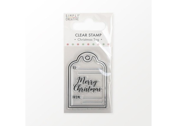 Christmas Clear Stamp (Σφραγίδα),Tag 5x8cm Christmas Clear Stamp (Σφραγίδα),Tag 5x8cm