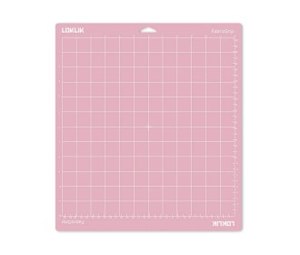 LOKLiK Cutting Mat Pink Fabric Grip  30x30cm  LOKLiK Cutting Mat Pink Fabric Grip  30x30cm