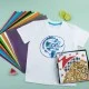  Heat Transfer Vinyl Material Bundle A4 28τεμ διάφορα χρώματα  