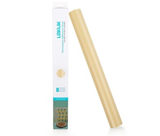 LOKLiK Permanent Adhesive Vinyl Matte Beige 30.5x180cm LOKLiK Permanent Adhesive Vinyl Matte Beige 30.5x180cm