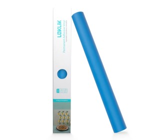 LOKLiK Permanent Adhesive Vinyl Matte Light Blue 30.5x180cm LOKLiK Permanent Adhesive Vinyl Matte Light Blue 30.5x180cm