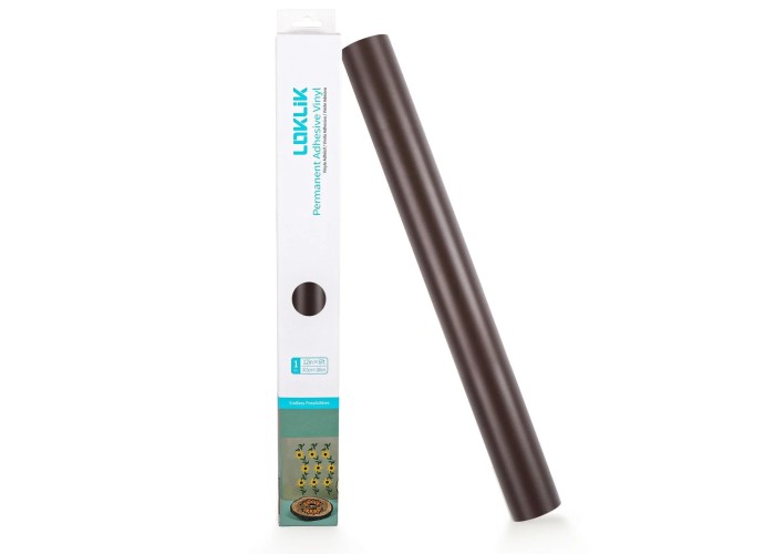 Permanent Adhesive Vinyl Matte Dark Coffee 30.5x180cm Permanent Adhesive Vinyl Matte Dark Coffee 30.5x180cm