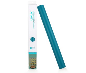 LOKLiK Permanent Adhesive Vinyl Matte Teal 30.5x180cm LOKLiK Permanent Adhesive Vinyl Matte Teal 30.5x180cm