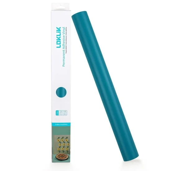 Permanent Adhesive Vinyl Matte Teal 30.5x180cm