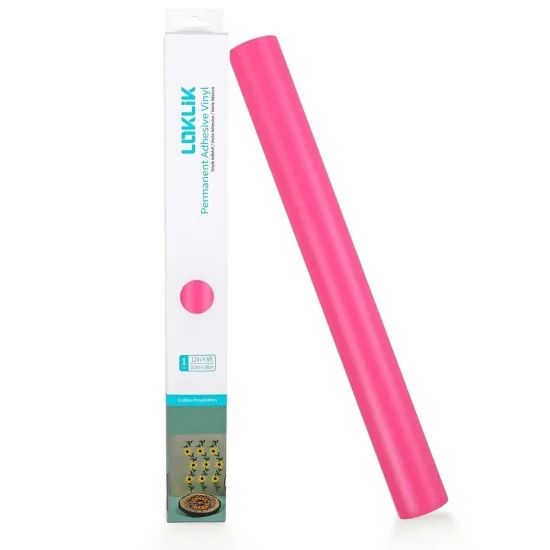 Permanent Adhesive Vinyl Matte Pink 30.5x180cm
