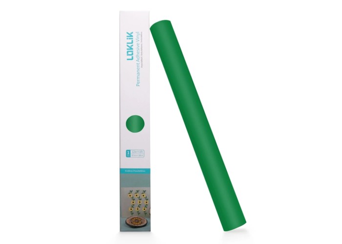 Permanent Adhesive Vinyl Matte Green 30.5x180cm Permanent Adhesive Vinyl Matte Green 30.5x180cm