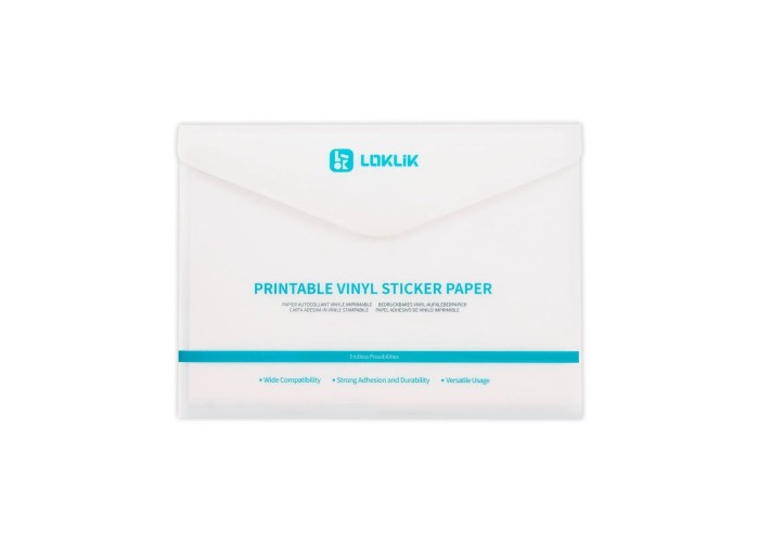 Mατ Eκτυπώσιμο Vinyl Sticker Paper για δημιουργία αυτοκόλλητων A4 20τεμ Mατ Eκτυπώσιμο Vinyl Sticker Paper για δημιουργία αυτοκόλλητων A4 20τεμ