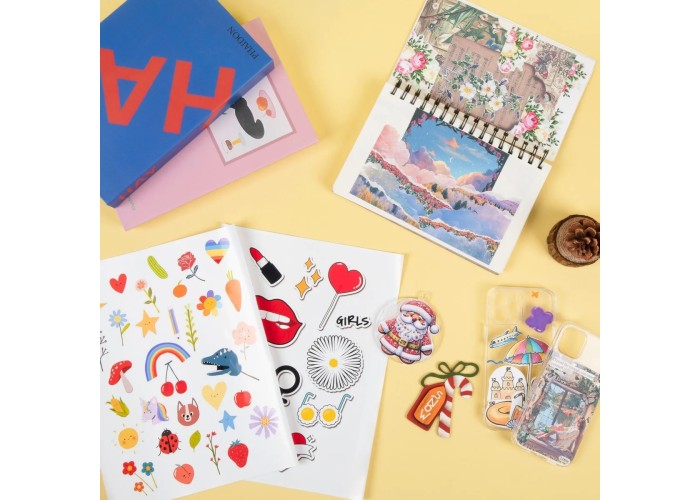 Mατ Eκτυπώσιμο Vinyl Sticker Paper για δημιουργία αυτοκόλλητων A4 20τεμ Mατ Eκτυπώσιμο Vinyl Sticker Paper για δημιουργία αυτοκόλλητων A4 20τεμ