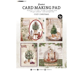 Σετ χαρτόνια χειροτεχνίας Cozy Christmas 20cm X 30cm 12φ 170gsm Σετ χαρτόνια χειροτεχνίας Cozy Christmas 20cm X 30cm 12φ 170gsm
