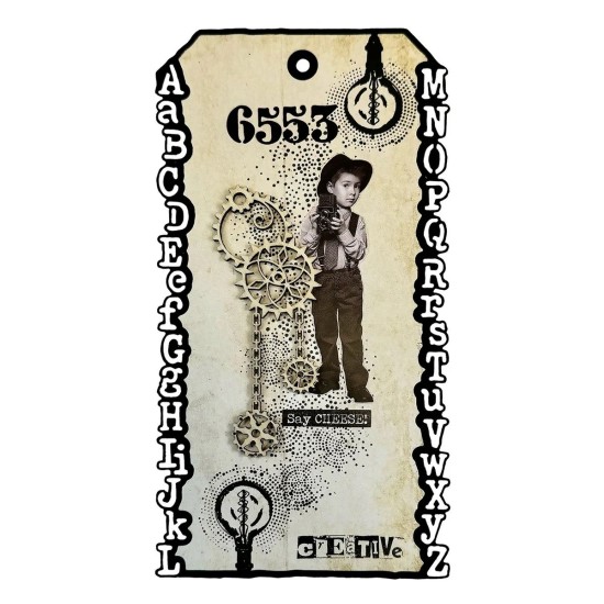 Studio Light • Grunge Collection Die-cut Paper Pad Background Papers 20cm x 20cm 36φ 170γρ Studio Light • Grunge Collection Die-cut Paper Pad Background Papers 20cm x 20cm 36φ 170γρ