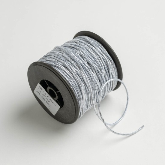 ΚΟΡΔΟΝΙ ΕΛΑΣΤΙΚΟ ΜΕΤΑΛΛΙΚΟ 2MMX45MET SILVER MET ΚΟΡΔΟΝΙ ΕΛΑΣΤΙΚΟ ΜΕΤΑΛΛΙΚΟ 2MMX45MET SILVER MET