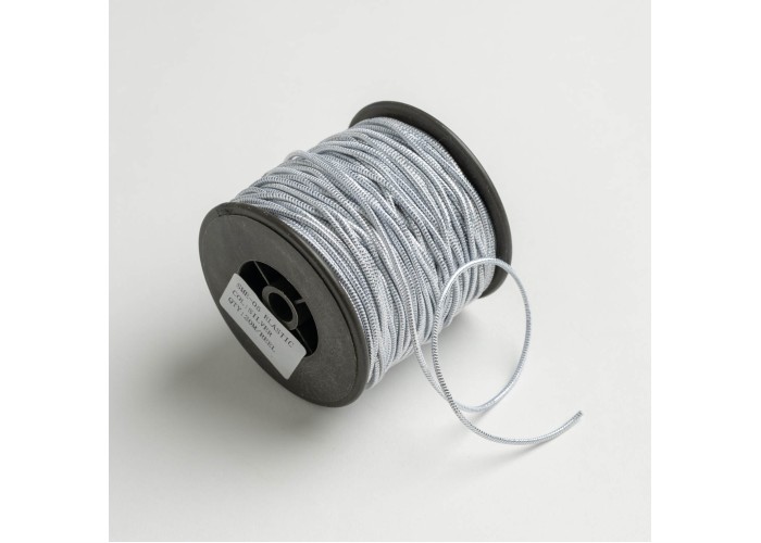 ΚΟΡΔΟΝΙ ΕΛΑΣΤΙΚΟ ΜΕΤΑΛΛΙΚΟ 2MMX45MET SILVER MET