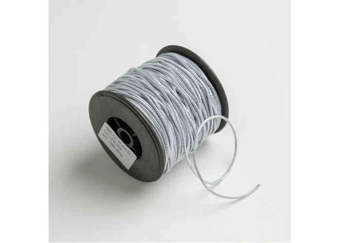 ΚΟΡΔΟΝΙ ΕΛΑΣΤΙΚΟ ΜΕΤΑΛΛΙΚΟ 2MMX45MET SILVER MET