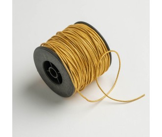 ΚΟΡΔΟΝΙ ΕΛΑΣΤΙΚΟ ΜΕΤΑΛΛΙΚΟ 2MMX45MET GOLD MET ΚΟΡΔΟΝΙ ΕΛΑΣΤΙΚΟ ΜΕΤΑΛΛΙΚΟ 2MMX45MET GOLD MET