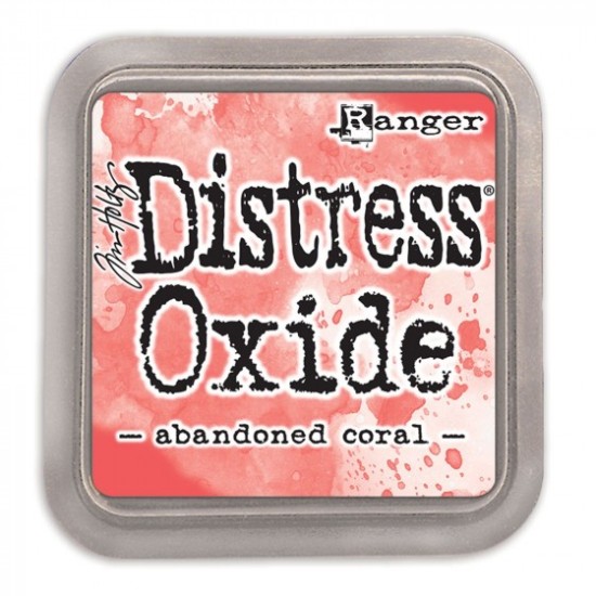 Tim Holtz Distress μελάνι oxide abandoned coral Tim Holtz Distress μελάνι oxide abandoned coral