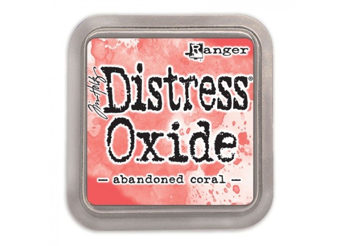 Tim Holtz Distress μελάνι oxide abandoned coral Tim Holtz Distress μελάνι oxide abandoned coral