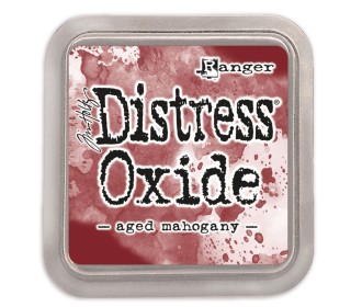Tim Holtz distress oxide aged mahogany Tim Holtz distress oxide aged mahogany