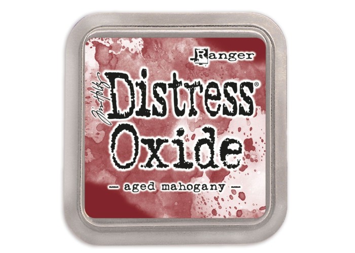 Tim Holtz distress oxide aged mahogany Tim Holtz distress oxide aged mahogany