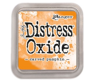 Tim Holtz distress oxide carved pumpkin Tim Holtz distress oxide carved pumpkin