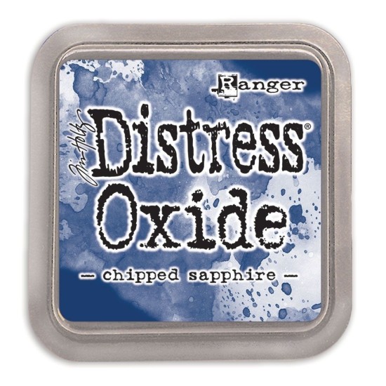 Tim Holtz distress oxide chipped sapphire Tim Holtz distress oxide chipped sapphire
