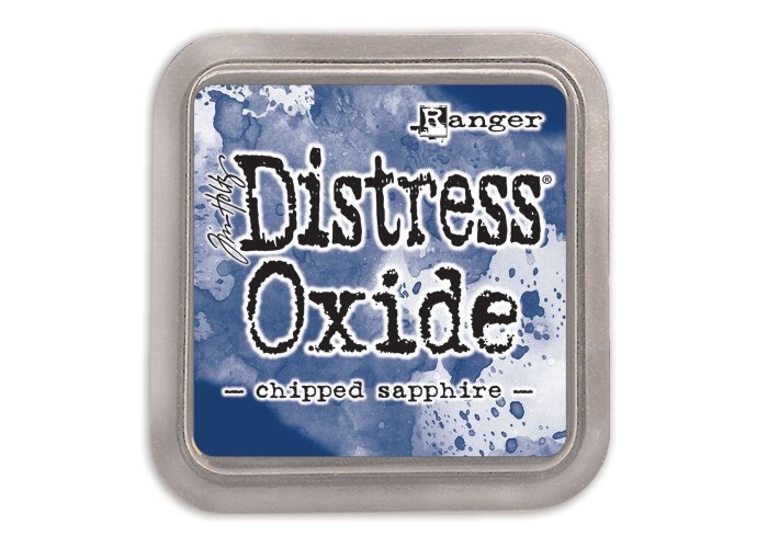 Tim Holtz distress oxide chipped sapphire Tim Holtz distress oxide chipped sapphire