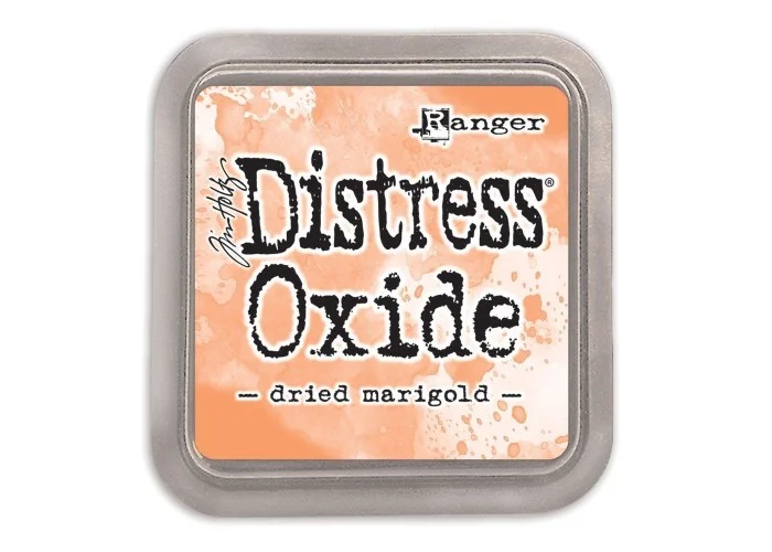 Tim Holtz distress oxide dried marigold