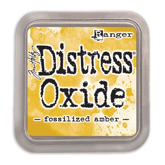 Tim Holtz Distress μελάνι oxide fossilized amber